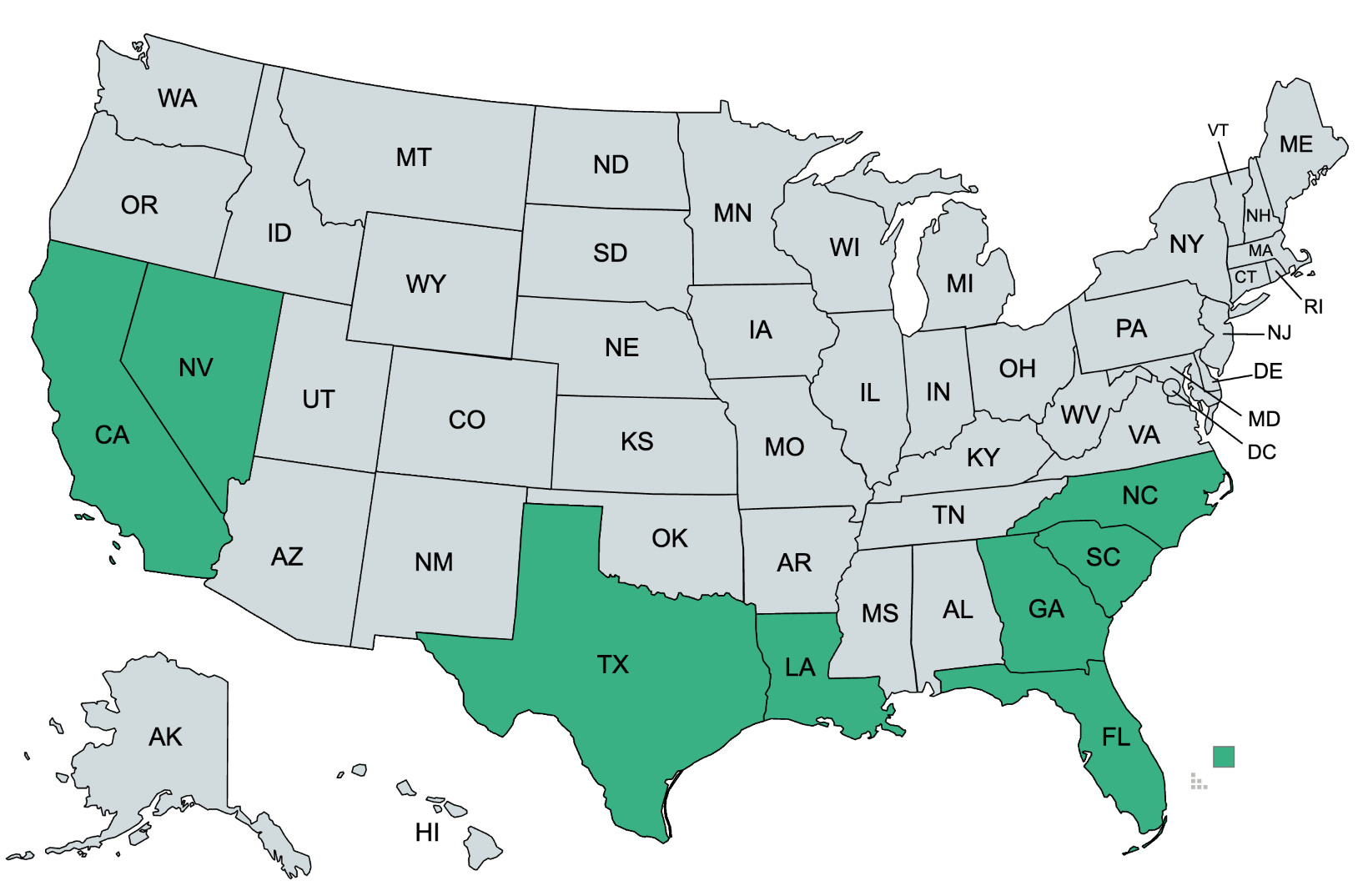 us map